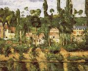 Paul Cezanne The Chateau de Medan oil painting artist